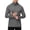 Dark Gray, variant on Men's Sun Protection Hoodie Tops Long Sleeve Fishing Shirt with Hood Mask Lightweight Athletic Running Outdoor Tops White XL