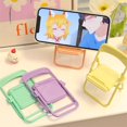 thumbnail image 2 of Soporte Porta Celular SET 5 PCS Forma Silla Sillita Plegable Kawaii SET 5 PCS para iPhone y Android Kawaii SillaC05 / Mini Silla / Soporte para celular, 2 of 7