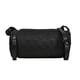 thumbnail image 1 of Bolso de hombro Ehuebsd con forma de almohada cilíndrica de cuero negro, 1 of 8