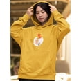 thumbnail image 2 of Corgi Dog And Gray Kitten Hoodie Women -Image by Shutterstock, Female Medium, 2 of 4