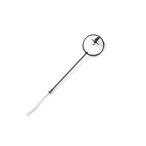 Advancent Modelo de luz en miniatura, lámpara de señal LED a escala 1:87, accesorios de micropaisaje, modelos de poste de luz DIY, juguetes de Artesanía Negro (blanco cálido) Advancent HA066888-04