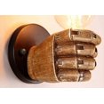 thumbnail image 5 of Antique Hand Wall Sconce Vintage Industrial Wall Lamp E27 Edison Bottom Bulb for Hallway, Kitchen, Bedroom, Cafe (Left Hand 1), 5 of 5