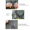 thumbnail image 4 of Advancent Correa de hombro táctica Cuerda Sling Belt Hebilla de metal Liberación rápida Multifuncional Extraíble al aire libre Kits de desorden para acampar Gris oscuro, 4 of 6