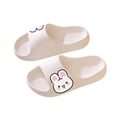 thumbnail image 4 of IVEYRTF Kids Slides Shoes Non Slip Thick Sole Casual Solid Color Home Slippers Bathroom Indoor Summer Comfort Breathable Slide Sandals, 4 of 7