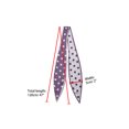 thumbnail image 2 of INSPIRE CHIC Women's Chic Polka Dots Neckerchief Skinny Scarves Hair Band Ribbon Purple Big Dot, 2 of 5