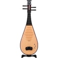 thumbnail image 1 of Modelo de laúd chino de simulación, decoración de instrumentos de estilo chino Vintage, 1 ud., 1 of 5