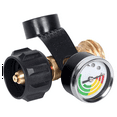 thumbnail image 3 of Lot de 2 Manomètres pour Réservoir de Propane avec Raccord, Valve de Pression 5-100 LB, Instrument de Test de Pression pour Réservoir de Propane, Outils, 3 of 5