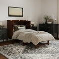 thumbnail image 2 of Santa Fe Lit Escamotable Coffre Simple en Bois avec Matelas et Chargeur Intégré, Noyer, 2 of 37