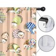 thumbnail image 4 of Blackout Kids Curtains,Hedgehog Pattern Childrens Insulated Curtains Set Of 2,Bedroom Essentials,Toddler Room Decor 42"x84"(106x213cm), 4 of 4