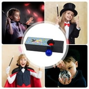 Musatteng Magic Drawer Illusion Kit for Kids 6+ Color Changing Pull Trick Set with Rainbow Cards & Disappearing Props, Interactive Magician Show Toys for Beginners