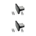 thumbnail image 1 of Guardoinrt Plug Mounting Panel 120A For Anderson Connectors Flush Mount Recessed Plate For Anderson Parts Grey 2Set, 1 of 6