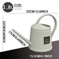 thumbnail image 2 of Watering Can, 1.8L Watering Can, Farmhouse Sprinkler, Long Spout Sprinkler Head for Garden, Indoor and Outdoor Plants, Flowers, 2 of 7