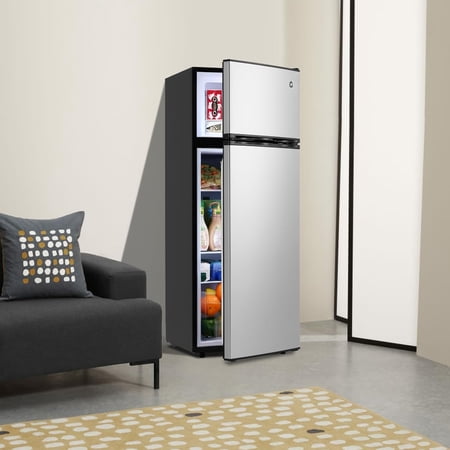 4.5 Cu. Ft. Compact Refrigerator | Single Door Mini Fridge with Energy-Efficient & Quiet Operation,Ideal for Dorm, Office, Bedroom, Kitchen, Bar