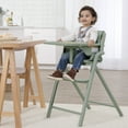 thumbnail image 4 of Evolur Step and Savor Convertible High Chair​, Sage, 4 of 9