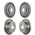 thumbnail image 1 of Genius Front Rear Coated Disc Brake Rotors Kit for Car Kia Forte Koup Forte5 KG-101020, 1 of 9