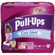 Huggies Pull-ups 3t/4t Girl Mega Pack W/wetness