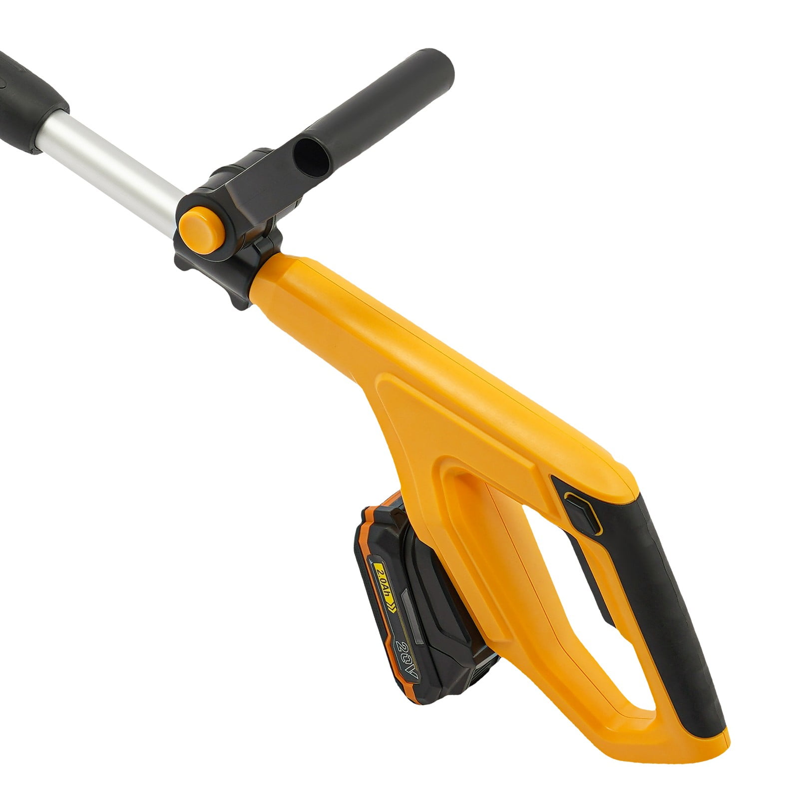 Cordless Electric Tiller, 20V Lithium Battery Handheld Micro Tiller with 4 Sharp Blades, 300W High Efficiency Copper Motor for Soil Cultivation, Weeding, Loosen Dirt in Small Garden, Raised Bed