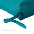 thumbnail image 3 of Greendale Home Fashions Outdoor 44'' x 22'' High Back Chair Cushion, Set of 2, Peacock, 3 of 7