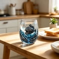 thumbnail image 4 of Yardvibe Release The Kraken Pirate Glass Cup, 3.94" Artisanal Marine Animals Glassware, Ocean Animal Artisan Glassware Collection for Fresher Sips, Novelty Ocean Drinking Glass (A), 4 of 7