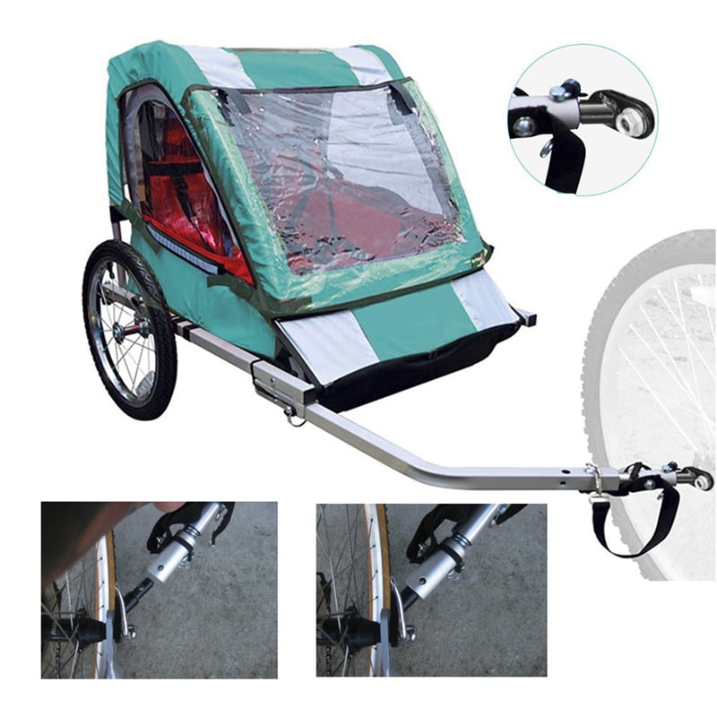 Pet Trailer Suitable for Most Bicycles Bike Trailer Hitch Bicycle Trailer Attachment Bicycle Steel Hitch Coupler Hitch Bicycle Accessories for Baby Trailer 
