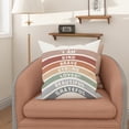 thumbnail image 5 of DESIHOM Rainbow Classroom Throw Pillow Covers 18x18 Calming Reading Corner Kids Decor  Pillow Covers, 5 of 7