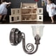 thumbnail image 5 of Lámpara De Pared Para Casa De Muñecas, 1:12 Retro Look Luz De Pared Para Casa De Muñecas Hecha A Mano Plástico De Metal De Alta Resistencia Con Batería Para Colección ANGGREK Otros, 5 of 8