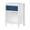 Navy-04, variant on 2-Tier Nightstand, 26" Wood Bedside Table with Open Storage Shlef and Drawer, Modern Freestanding End Table for Small Space, Living Room, Bedroom