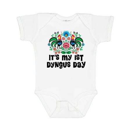 

Inktastic Dyngus Day Babys 1st Polish Gift Baby Boy or Baby Girl Bodysuit