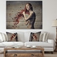 thumbnail image 4 of Design Art - des Cheveux Roux aux Feuilles, 4 of 5