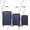 Blue, variant on Luggage 3-Piece Set Hardshell Lightweight Spinner Tsa Lock 20"/24"/28" Navy Blue