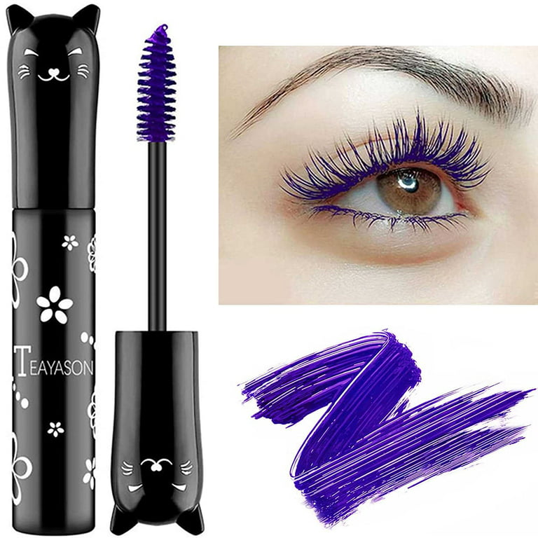 Purple mascara Eyes Makeup Color Mascara Waterproof Fast Dry