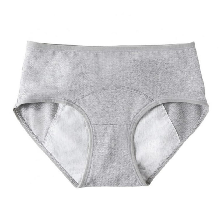 Period Underwear for Women Menstrual Panties Womens Leak Proof Mid Waist  Cotton Postpartum Ladies Panties Briefs Girls 