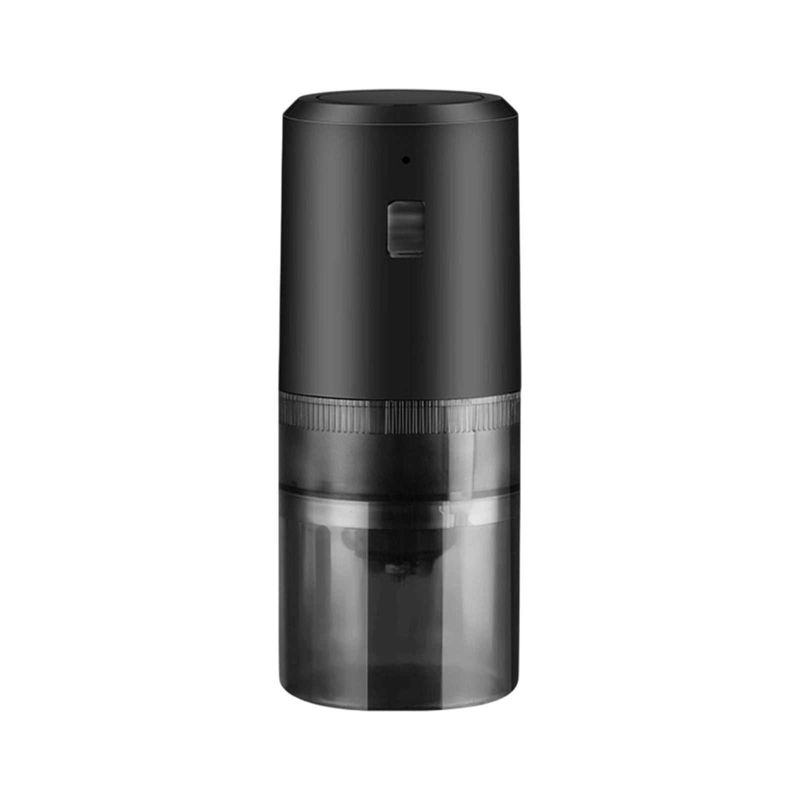 SPOORYYO Dynamoelectric Portable Coffee Grinder, USB Rechargeable, Adjustable Coarse and Fine Grinding, Ceramic Burr, Quiet Motor, Built-in LED Light, Detachable for Easy Cleaning