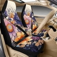 thumbnail image 2 of Xoenoiee Boho Mandala Pattern Car Accessories Set of 5, PU Leather Car Seats Cover Protector, Seatbelt Cover, Auto Armrest Cover Protector for Most Vehicle, SUV, Truck, 2 of 7