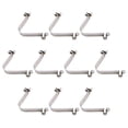 thumbnail image 1 of KAKOWELY 10pcs Double Pin Spring Button Clips Replacement Pool Clasps Stainless Steel Clasps,3.15X"X1.97"X0.43", 1 of 5