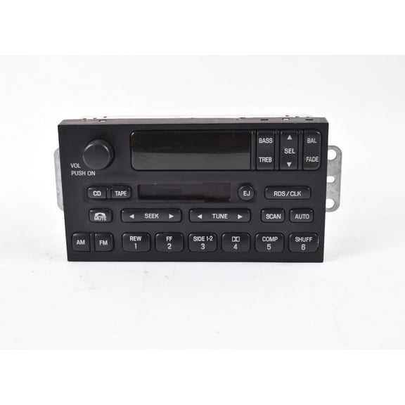 2000-2002 MERCURY VILLAGER RADIO STEREO TAPE CD PLAYER YF5F-18C870-BA