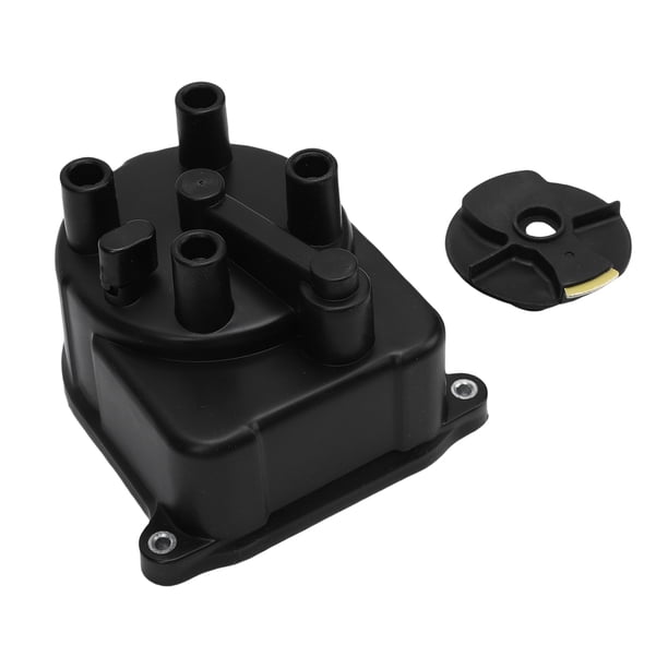 Kit De Tapa Y Rotor Del Distribuidor De Tapa 30102PT2026 Juego De Rotor De Tapa Del Distribuidor De Encendido Negro De Repuesto Para Integra Del Sol