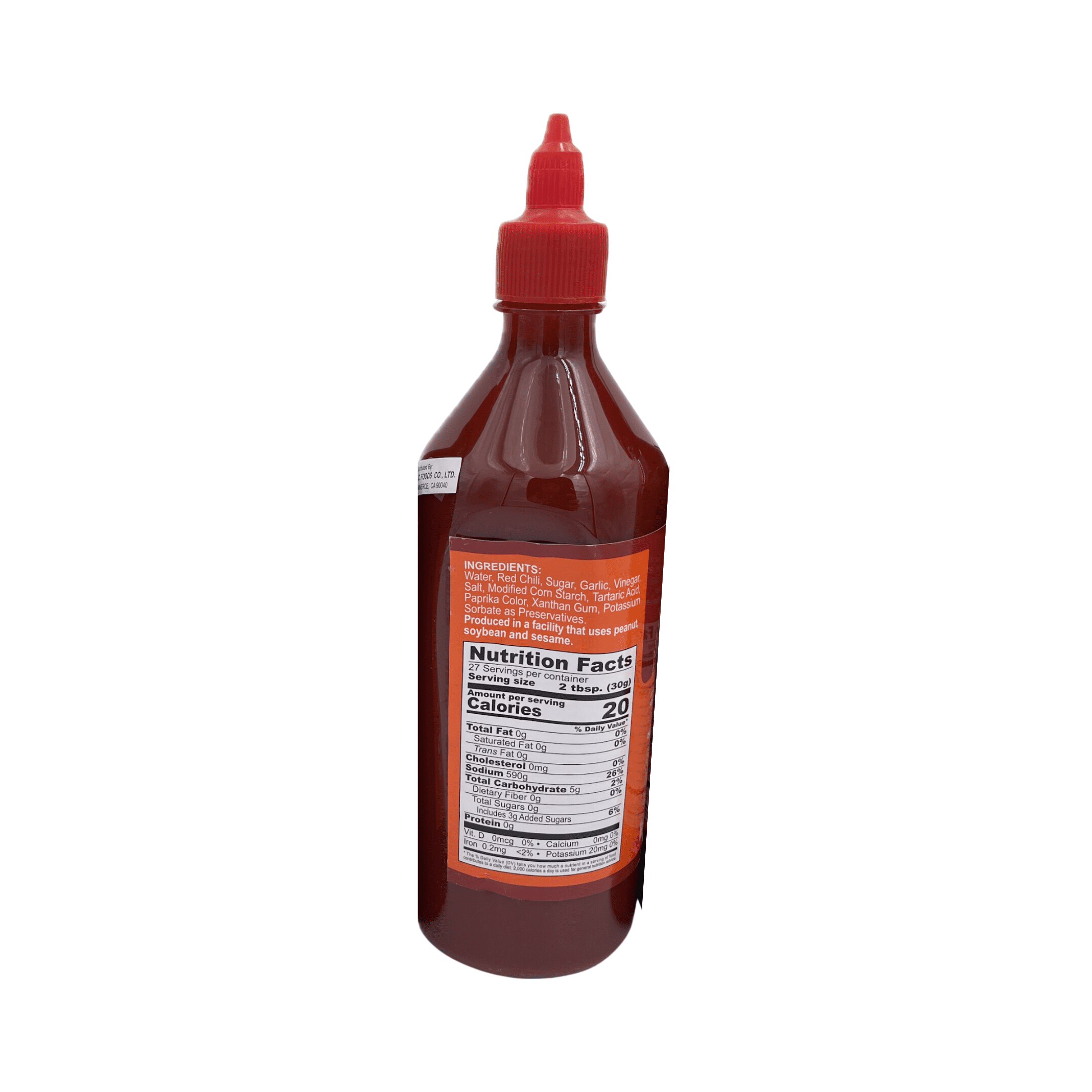 POR KWAN Sriracha Large Hot Chili Sauce | Authentic Thai Flavor | Spicy & Tangy | Ideal for Grilling, Dipping & Pho
