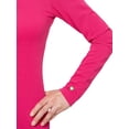 thumbnail image 2 of Insect Shield Women's UPF Dri-Balance Long Sleeve V-Neck T-Shirt, Raspberry, Medium, 2 of 3