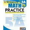 Carson Dellosa Singapore Math Level 5A Math Practice Workbook Grade 6 (128 pages)