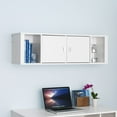 thumbnail image 1 of Prepac Manufactured Wood Designer Floating Hutch, 1 of 4