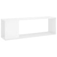 thumbnail image 2 of TV Cabinet High Gloss White 100x24x32 cm Engineered Wood, 2 of 8