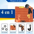 thumbnail image 3 of 50ft Expandable Garden Hose Outdoor Flexible Water Hoses for Yard Orange, 3 of 7