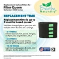 thumbnail image 2 of Filter Queen Defender 4000 Series Replacement Carbon Pre Filter 6 Pack, 2 of 5