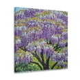 thumbnail image 2 of Wisteria in Pointillism - Canvas, 2 of 10