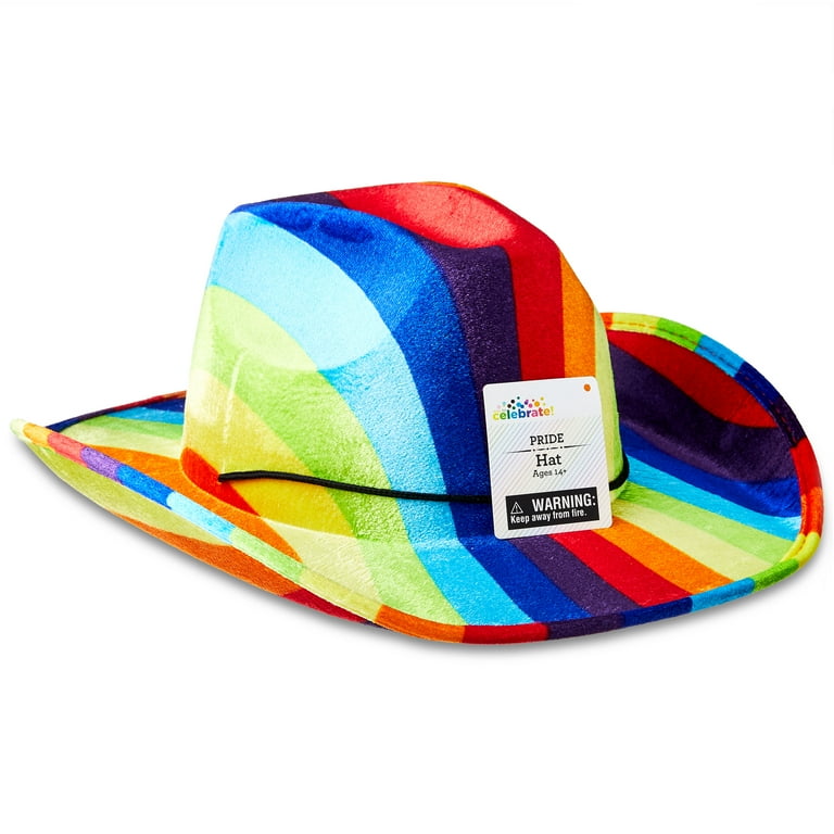 Rainbow Pride Cowboy Hat Rainbow Pride Cowboy Hat