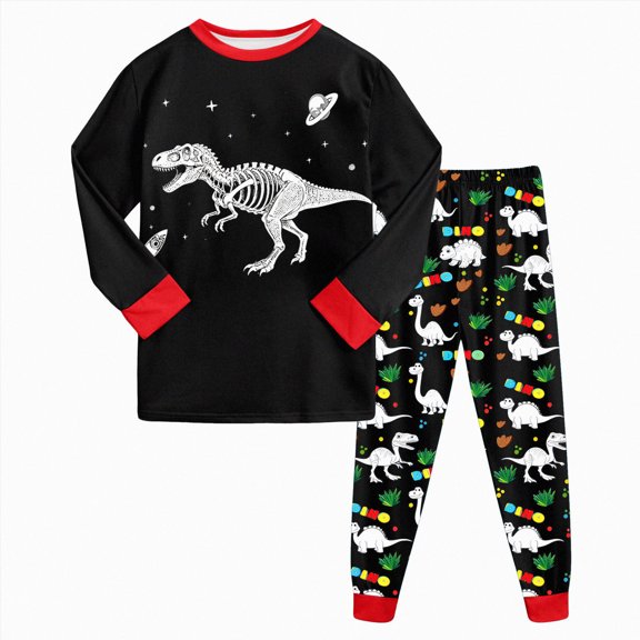 TOWED22 Toddler Baby Boy Clothes Letter Print Boy Crewneck Sweatshirt and Pants Set 2Pcs Fall Outfit Size:8-9 Y,Color:Red