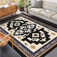 thumbnail image 2 of 4'x6' indoor carpet long carpet anthropologie area rug area rug fluffy gothic area rug, 2 of 7