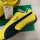 thumbnail image 4 of PU & MA Speedcat OG Mens Womens Sneakers Yellow Black ?Multiple Size, 4 of 6