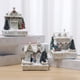 thumbnail image 5 of Escena de Navidad Village Town Winter Snow Village LED Luz Decoración Regalo de Vacaciones Decoración de Escritorio D, 5 of 8
